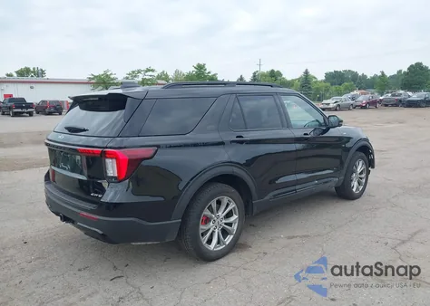 2025 Ford Explorer St-Line из США, поврежденный, VIN 1FMUK8KH0SGB82737